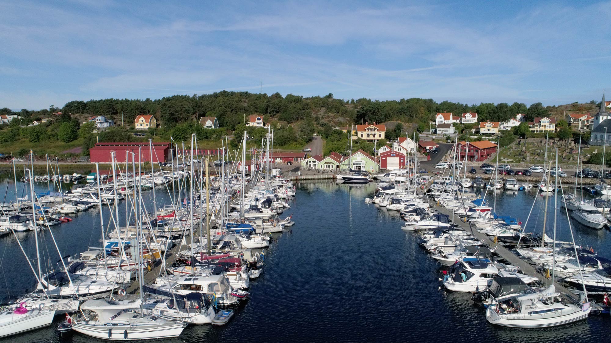 Lyckans slip Marina in Lysekil
